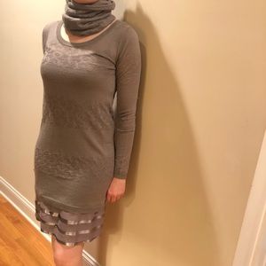 Italian Designer Two-Piece Dress